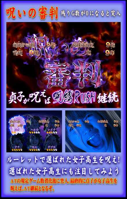 パチスロ リング 呪いの7日間 機種紹介